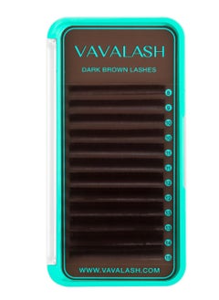 VAVALASH Colored Lash Extensions Dark Brown Eyelash Extensions 0.03 0.05 0.07 Volume Lash Extension 8-15mm Mixed Lashes C D Curl Premium color Lashes Extension(Dark Brown-0.05-D-8-15mm) - pzsku/Z6814AE4F9108C0D34EC1Z/45/_/1732885199/10639c2e-ad53-47cd-ad97-6eefe457195c