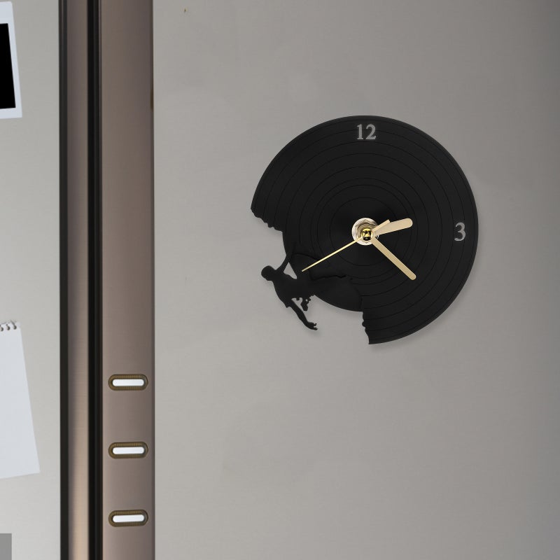 2pcs Refrigerator Magnetic Clock Decorative Magnetic Clock Fridge Magnetic Clock for Home - Image 3