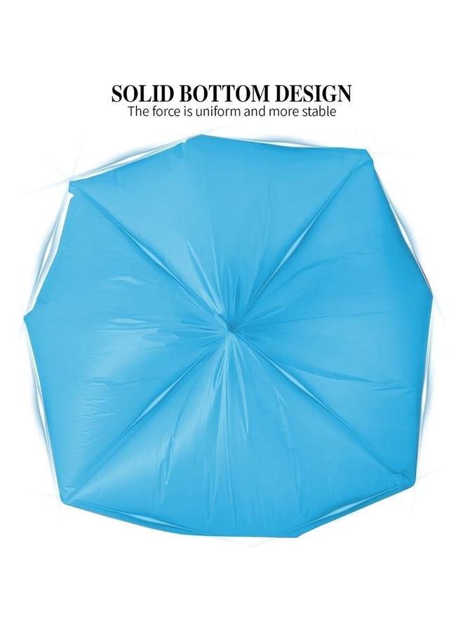 HOMESTAR 3 Rolls Small Trash Bags - 60 Counts Durable 4 Gallon Small Garbage Bags for home office kitchen Bathroom Bedroom Trash Can liners（Blue） ﻿ - Image 5