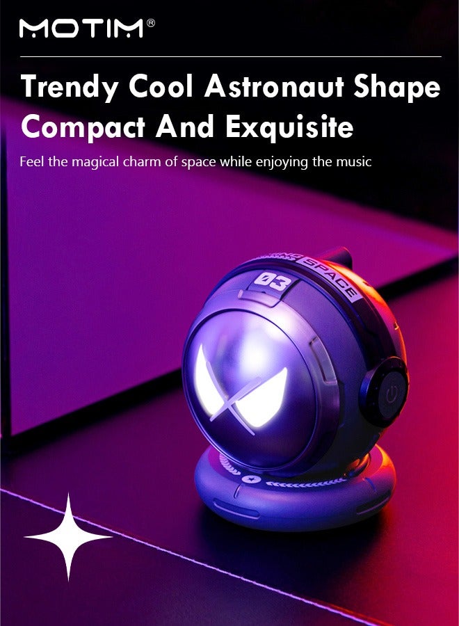 Motim Portable Bluetooth Speaker, 360° HD Stereo Hands-free Calling, Small Size Light Weight, Perfect Mini Speaker for Home Party Outdoor Travel  - Image 3