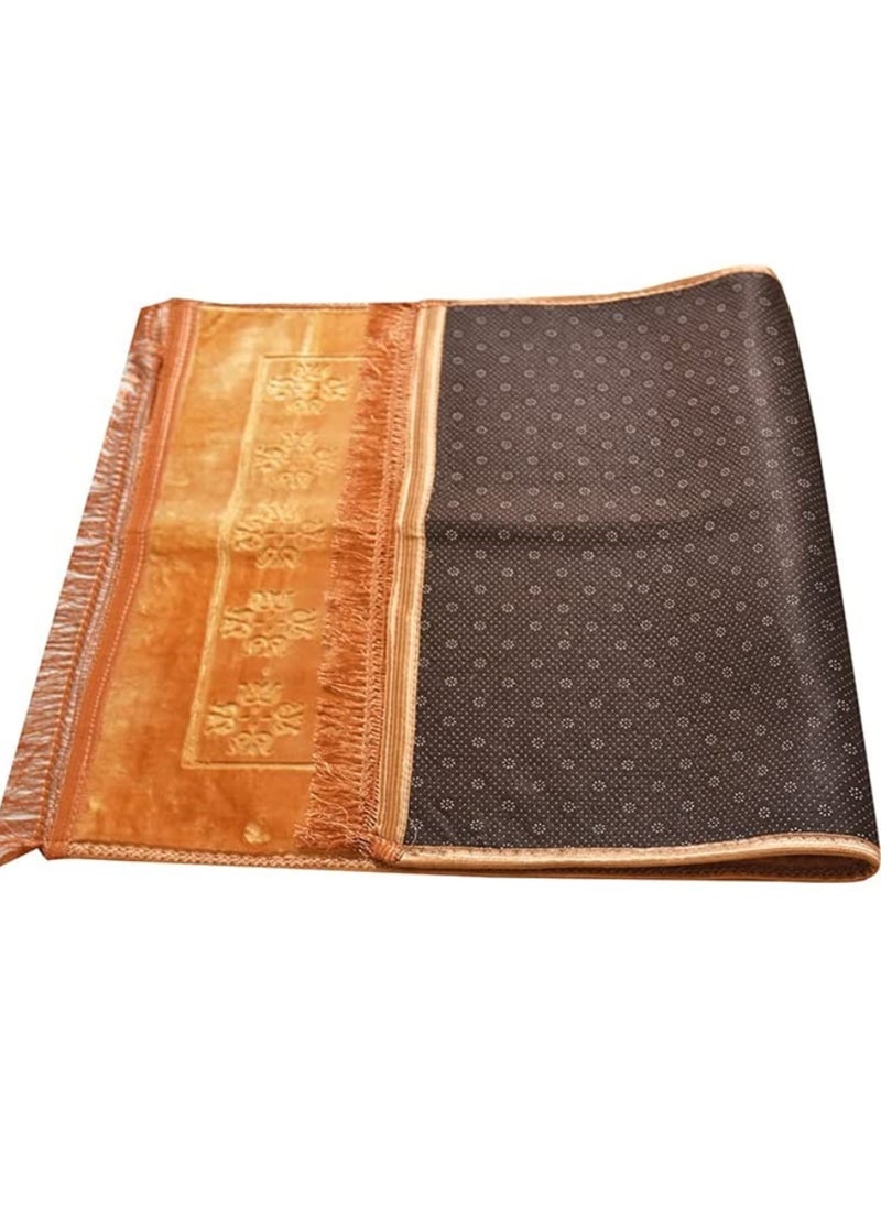 Premium Comfort Prayer Mat Soft and Durable Prayer Mat for Daily Prayers 120x80cm Beige Color  - Image 1