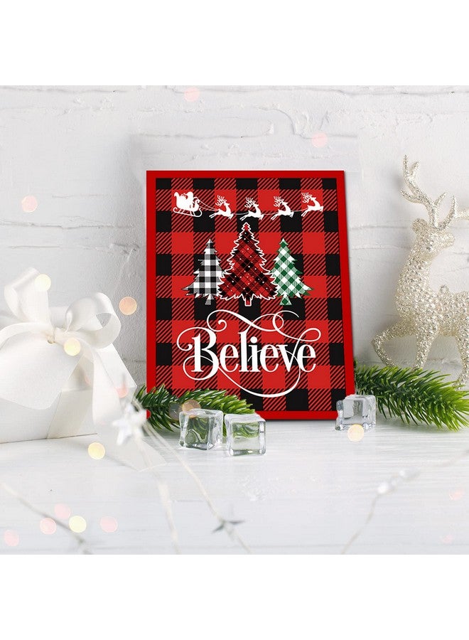 تفكس جيه 9 قطع من فنون الحائط لعيد الميلاد، ديكورات حائط غرفة النوم، مطبوعات فنية جدارية لعيد الميلاد، ملصقات لديكور غرفة المعيشة والمكتب، لوحات لافتات عيد الميلاد (8 × 10 بوصة بدون إطار) - Image 5