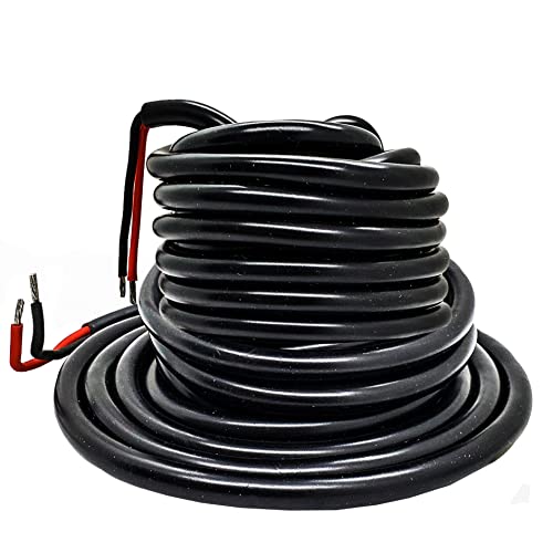 OZ-USA 14 AWG 20 ft OZ-USA® 2 Wire 12v 24v Cable car Truck Marine Boat Light led bar Electrical Wiring Industrial - Image 1