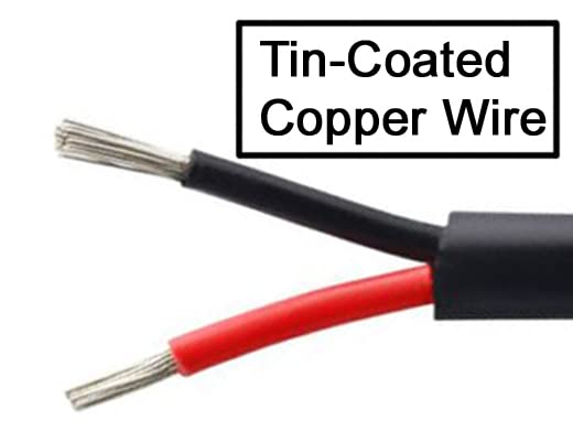 OZ-USA 14 AWG 20 ft OZ-USA® 2 Wire 12v 24v Cable car Truck Marine Boat Light led bar Electrical Wiring Industrial - Image 4