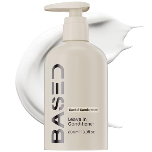 Based Bodyworks BASED Leave-In Conditioner, Instant Frizz Control, Hydrates & Nourishes Hair, Premium Leave-In Conditioner for Men, Healthy Frizz-Free Hair in Minutes (6.8 Fl Oz Pack of 1) - Image 1