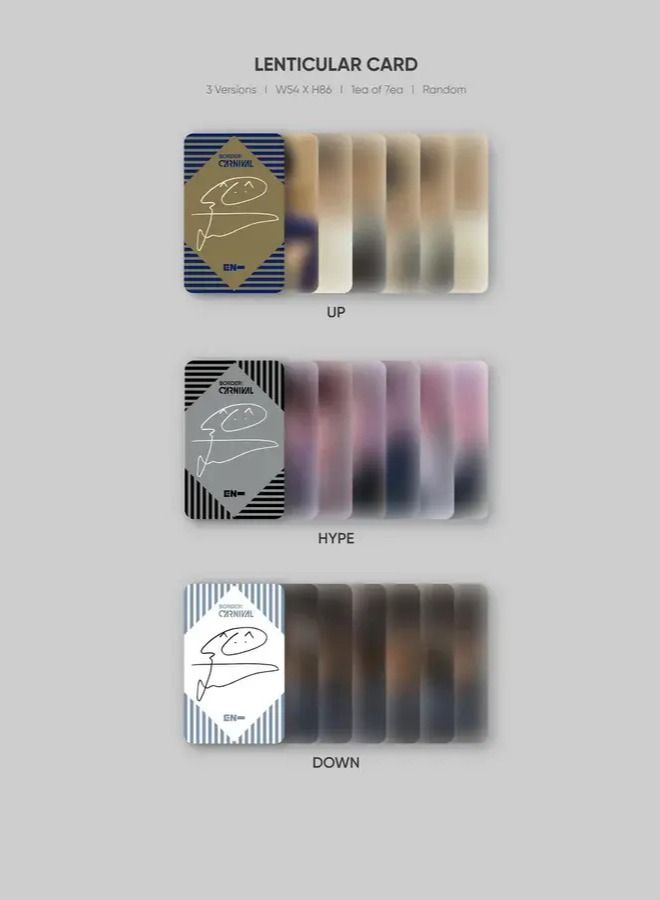 Belift Lab Enhypen 2nd Mini Album Border Carnival K Pop CD Hype Version - Image 5