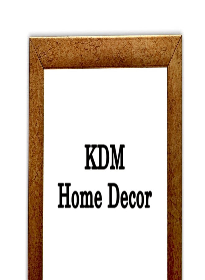 KDM HOME DECOR مجموعة إطارات صور KDM HOME DECOR مكونة من 3 إطارات صور ذهبية اللون بحجم A4 لتزيين المنزل والمكتب (حجم الصورة 8.2 × 11.6 بوصة) - Image 3