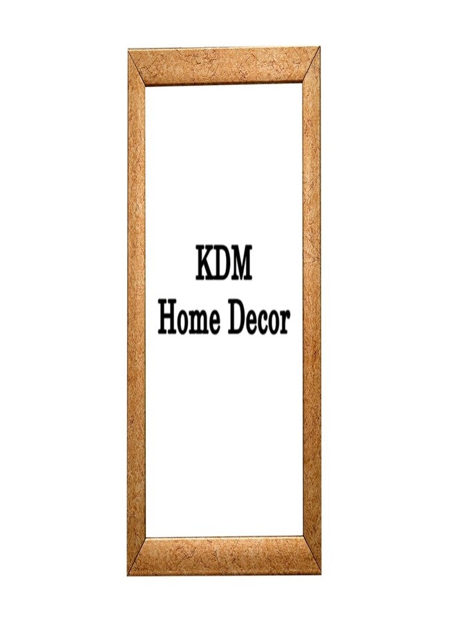 KDM HOME DECOR مجموعة إطارات صور KDM HOME DECOR مكونة من 3 إطارات صور ذهبية اللون بحجم A4 لتزيين المنزل والمكتب (حجم الصورة 8.2 × 11.6 بوصة) - Image 2