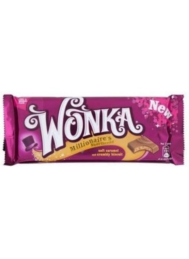 Nestle Wonka Millionaire Short Bread Block 100g 