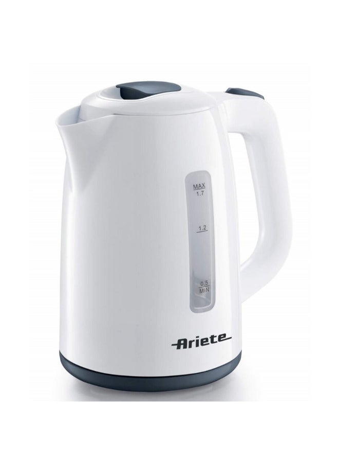 أريتي 2200W Bollitore Cordless Electric Kettle White and Dark Grey 1.7 Liter 00C287500ARSA 1.7 L 2200 W 00C287500ARSA White and Dark Grey - Image 1
