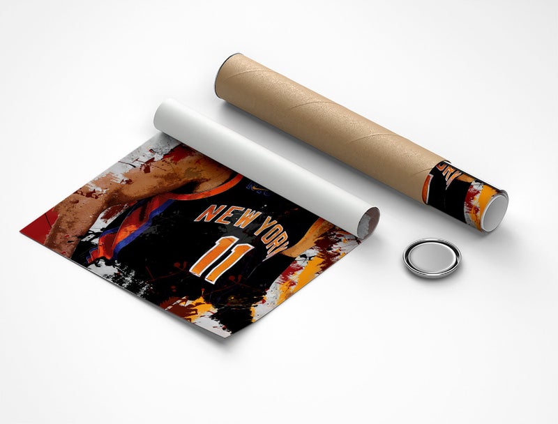 TNESSENTIAL Jalen Brunson Poster New York Knicks Framed Canvas Print Basketball Wall Art Print NBA Artwork Home Decor C58 Birthday Gift - Image 4
