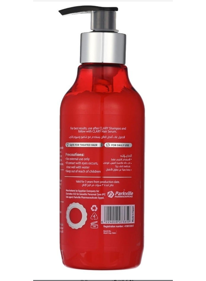 CLARY Hair Conditioner with Procapil - Anti Hair Loss & Strengthening - (300 ML) - Image 3