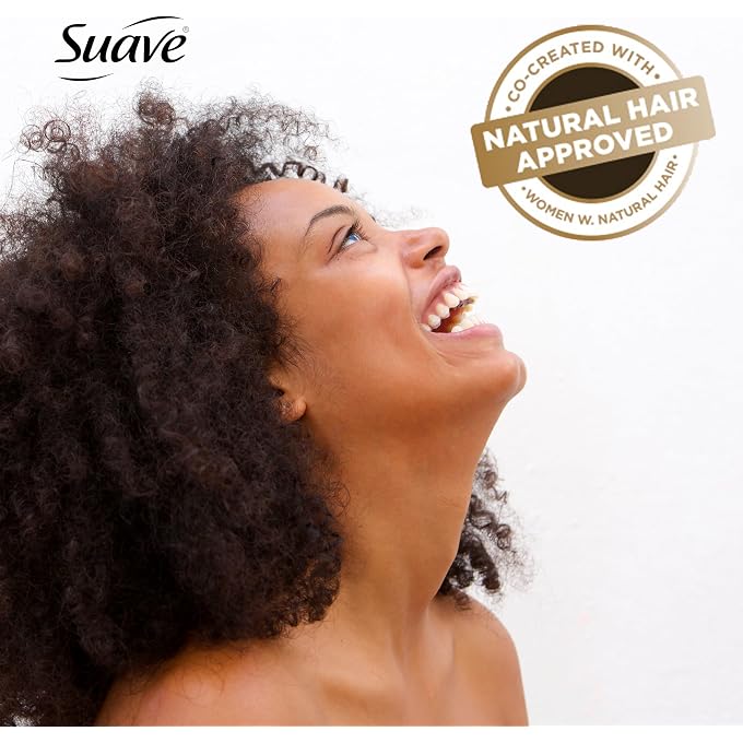 Suave Professionals Natural Shea Butter & Pure Coconut Oil Sulfate-Free Cleansing Shampoo,16.5 Fluid Ounces - Image 3