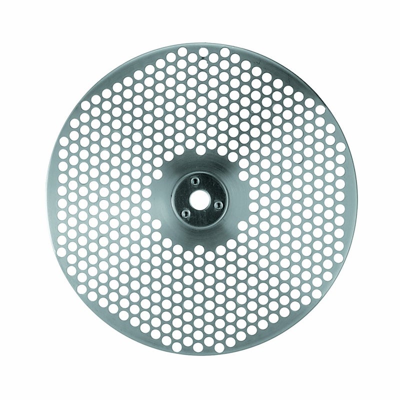 RÖSLE Rsle Stainless Steel Grinding Disc Sieve for Food Mill Coarse 4 mm2inch Sieve Disc Silver