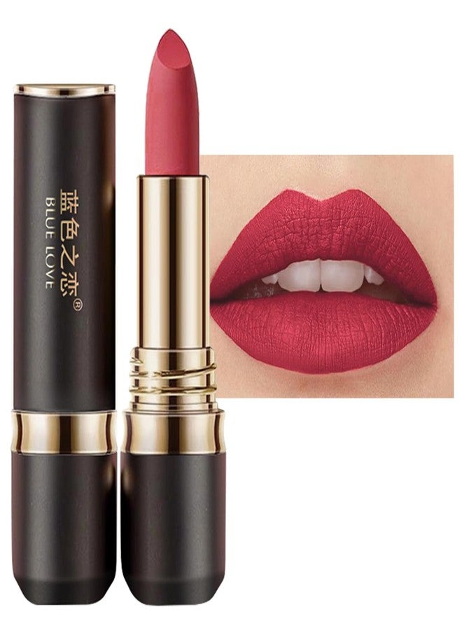 BLUE LOVE Long Lasting Lipstick - Proof Transfer-Resistant, Hydrating Formula for All-Day Wear - Essential Lip Makeup for Women (02 Sweet Red) - Image 1