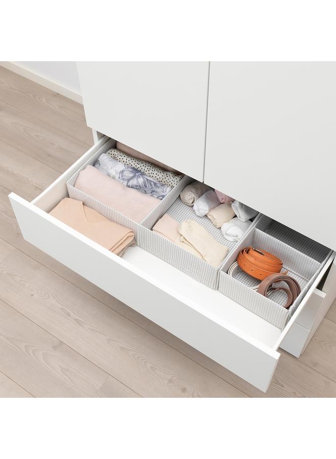 Zaboon Drawer, white/white, 80x57x20 cm - Image 4