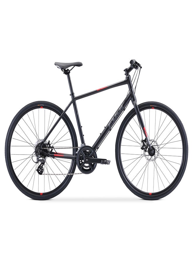 Fuji Absolute 1.9 Bike | 15 Inch Wheel Size | 16 Speed | Black Color - Image 2