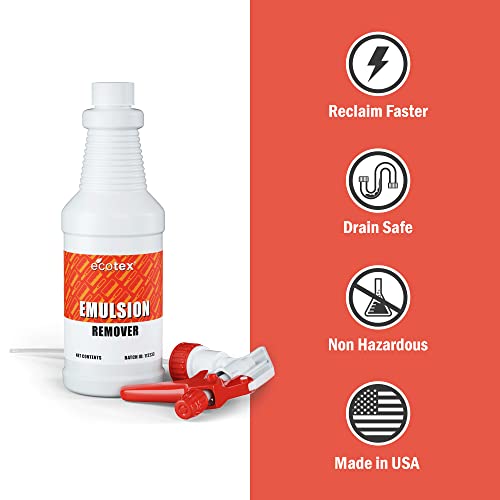 Screen Print Direct Ecotex® Screen Printing Emulsion Remover (Pint - 16oz.) - Diazo Photo Emulsion Cleaner for Silk Screens and Stencil Remover - Image 3
