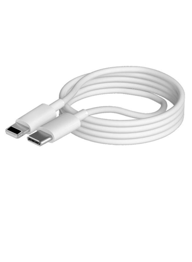 General USB  C Wall Charger With TypeC To Lightning Cable 20w White  - Image 3