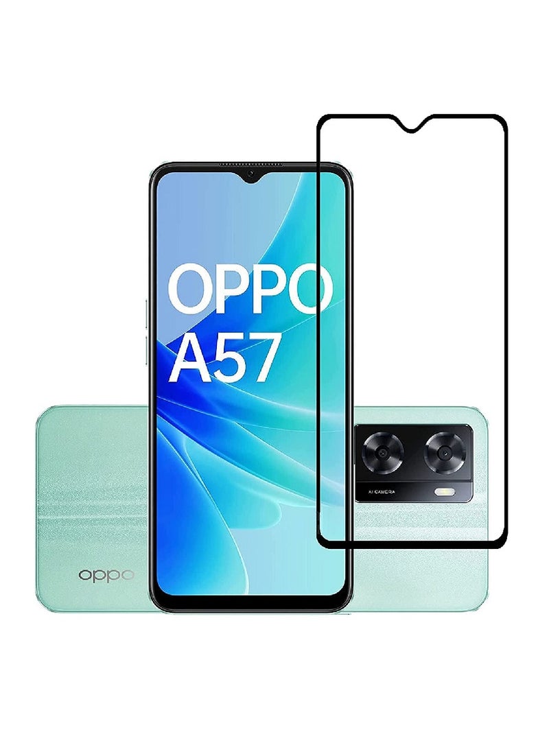 Super Tempered Glass Screen Protector 5D Designed For Oppo A57 4G Full Glue Edge to Edge Full Screen Coverage And Bubble Free - Image 1