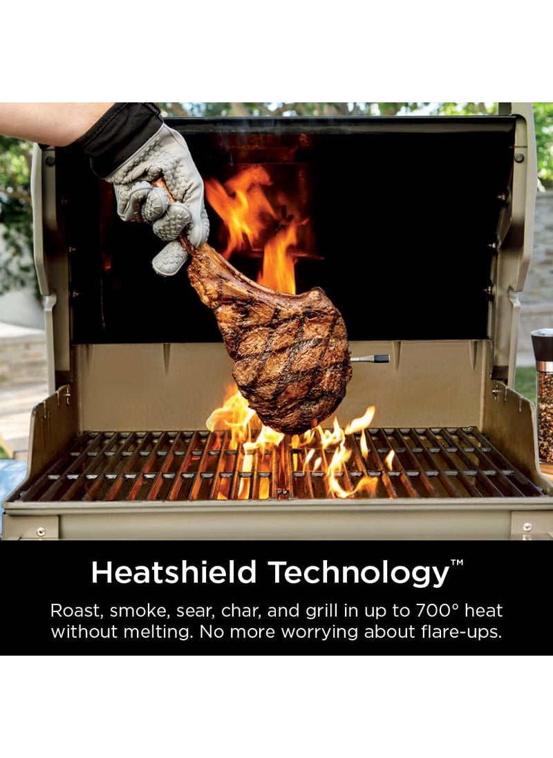 Ninja Ninja Meat Thermometer ProChef Wireless Probe for Indoor  Outdoor Air Fryer Grill Cooking Smoker Oven Roaster Long Range Bluetooth App Connection Flareup Resistant Waterproof US Only WP100  - Image 2