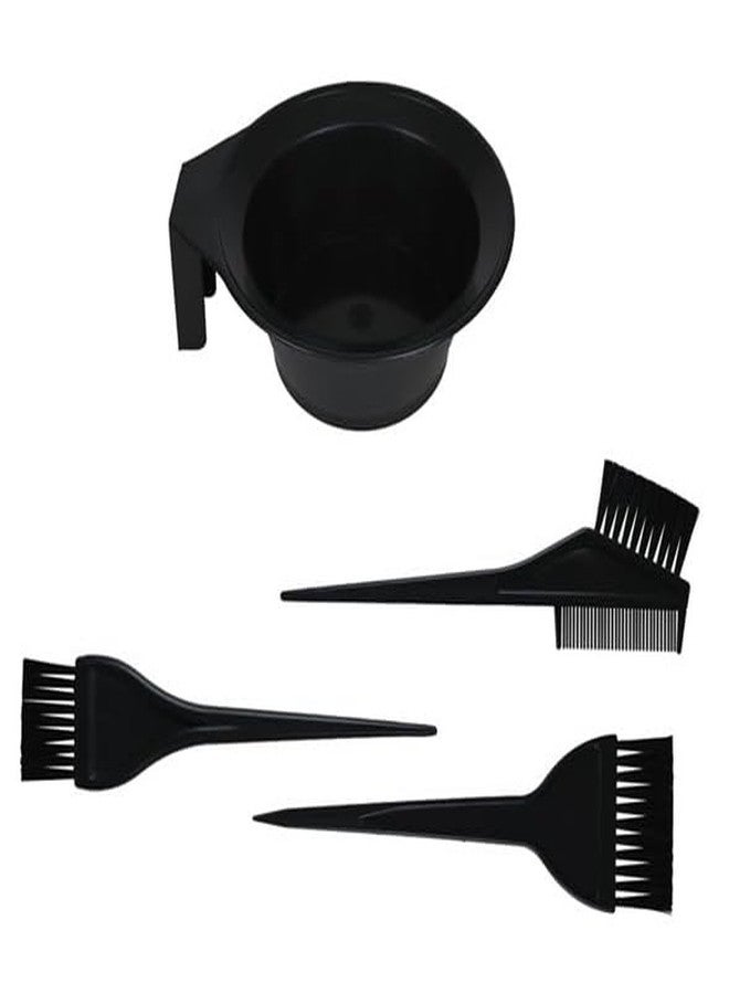 BLUSHIA Hair Dye Color Brush and Bowl Set, 4Pcs Color Bowl Brushes Tool Mixing Bowl Kit Tint Comb for Hair - Image 1