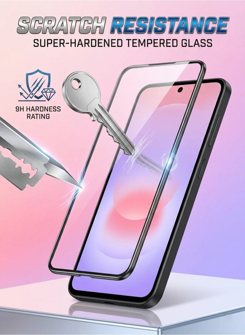 glassology 9H Screen Protector for Samsung Galaxy A57 Ultra Clear, Scratch Resistant & Bubble Free - Image 5