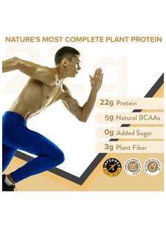 WELLBEING NUTRITION Organic Vegan Plant Protein Isolate Powder Italian Cafe Mocha 32 Gm  - Image 2