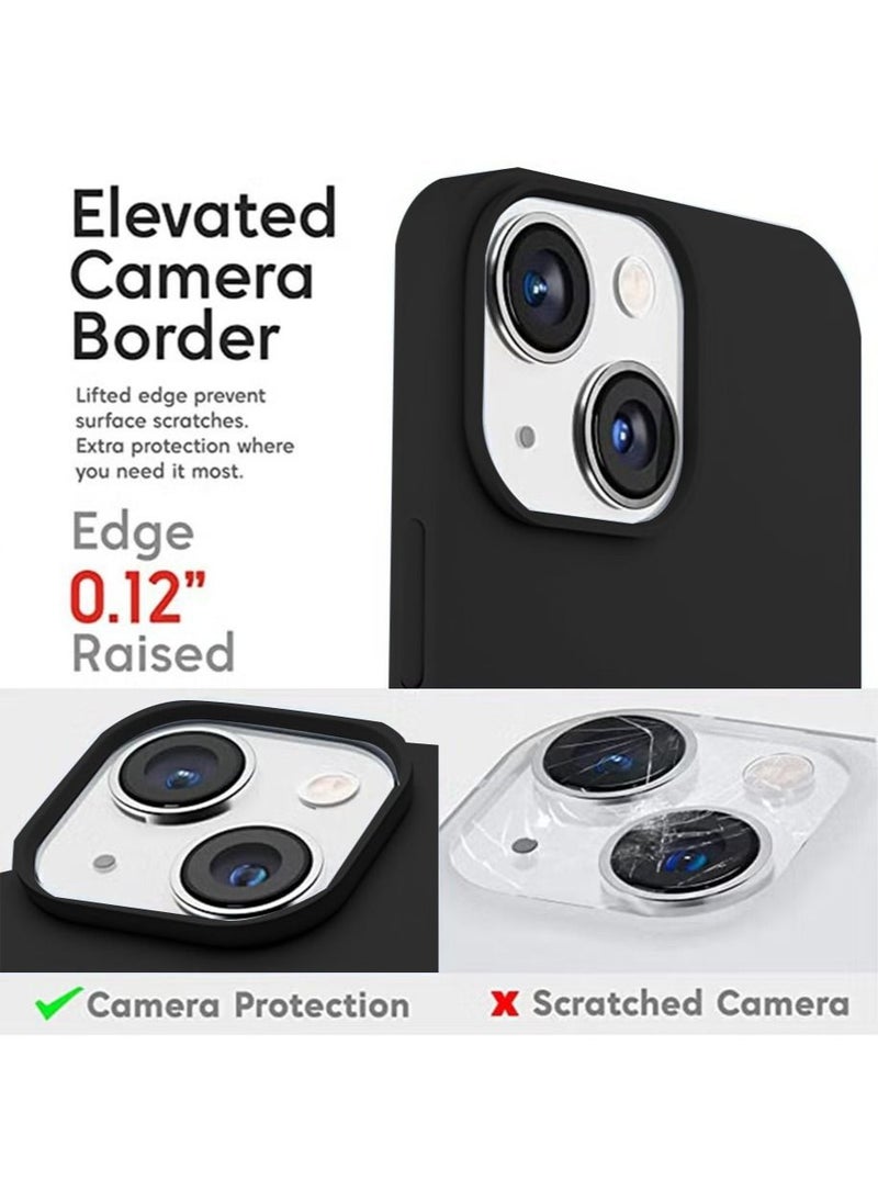 Generic - iPhone 15 Mobile Case Cover with Soft Liquid Silicone Protection Anti-Scratch Shockproof Accessories Slim Protective Back Cover with Comfortable Hold Touch Feeling and Anti-fingerprint - Image 1