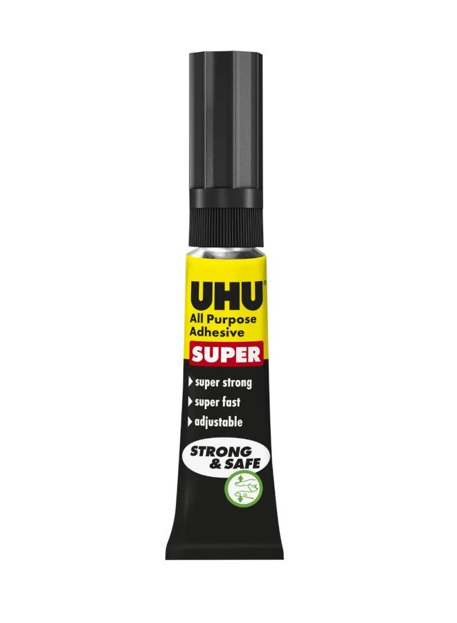 UHU Strong And Safe Super Glue Clear - Image 1