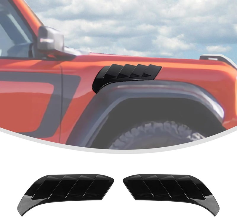 Linskip Fender Vent Sets for 2022-2024 Ford Bronco Raptor - Gloss Black - Image 1