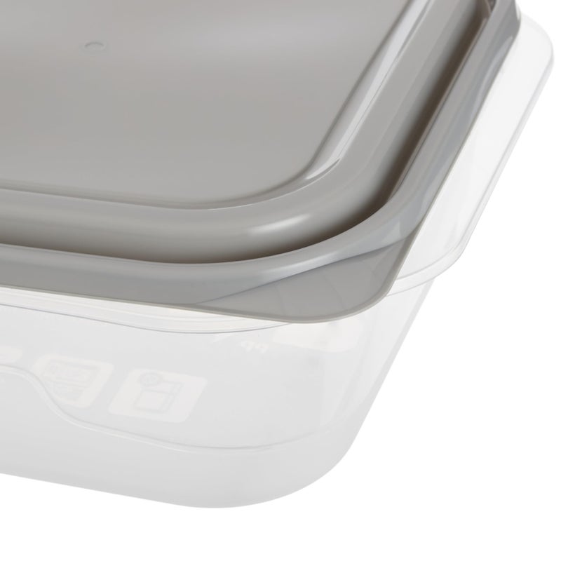 GoodCook EveryWare Extra Large Square Food Storage Container, 2 Pack, BPA Free - Image 2