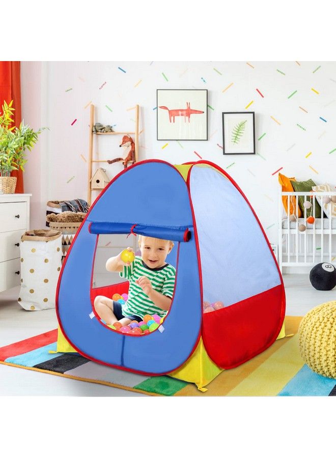 EocuSun Pop Up Play Tent Ball Pit Play Tent Kids Playhouse For Indoor And Outdoor Foldable Tent For Kids Girls & Boys Toys (Balls Not Included) (Multicolor) - Image 4