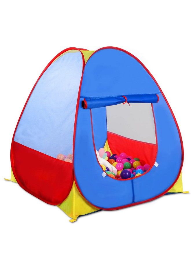 EocuSun Pop Up Play Tent Ball Pit Play Tent Kids Playhouse For Indoor And Outdoor Foldable Tent For Kids Girls & Boys Toys (Balls Not Included) (Multicolor) - Image 1