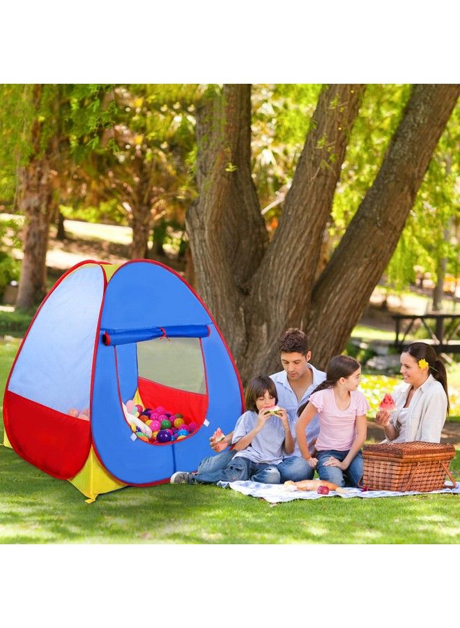 EocuSun Pop Up Play Tent Ball Pit Play Tent Kids Playhouse For Indoor And Outdoor Foldable Tent For Kids Girls & Boys Toys (Balls Not Included) (Multicolor) - Image 3