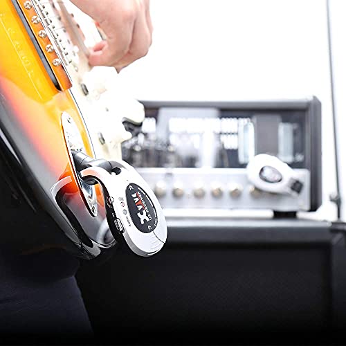 Xvive U2 rechargeable 2.4GHZ Wireless Guitar System - Digital Transmitter Receiver for Electric Guitar Bass Violin ( Silver ) - Image 3