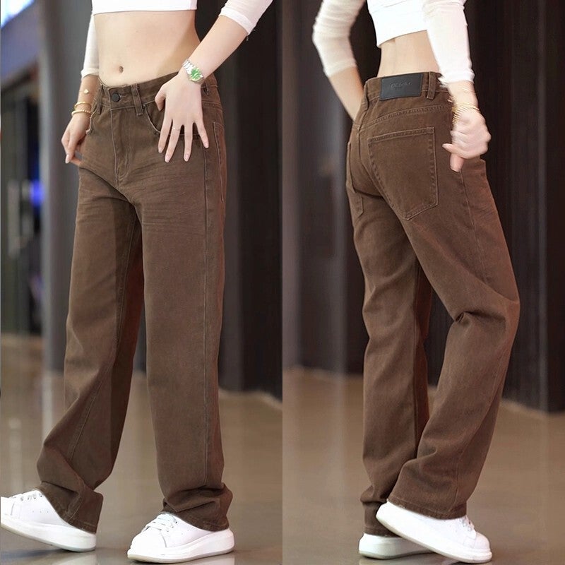 Unisex Classic Denim Jeans Loose Fit Daily Outdoor Wear - Image 5