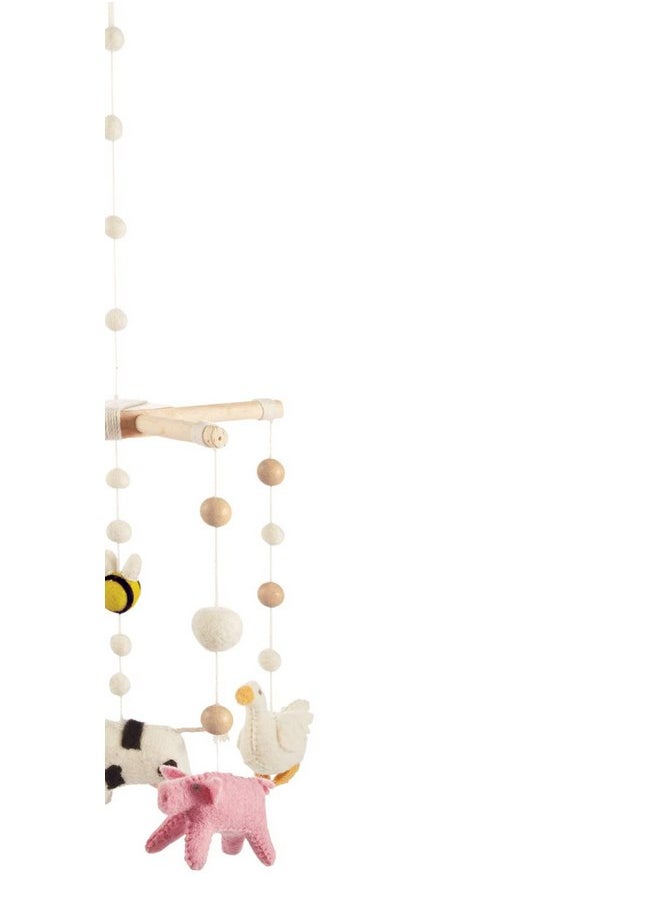 Mud Pie Nursery Crib Farm Animals Mobile, Multicolor - pzsku/Z6816FCCE889495732161Z/45/_/1737031313/071135a7-203f-40c7-8d9b-0e67cc5071ff