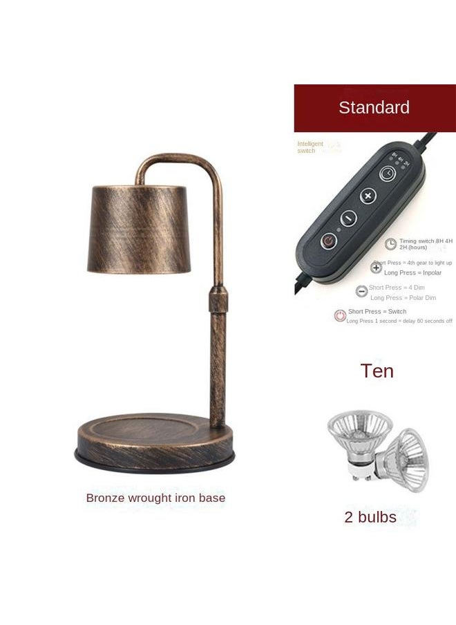 Bluejw - Holiday Gifts Melted Candle Lamp Romantic Atmosphere Aroma Lamp Creative Advanced Sense Table Lamp American Decorative Melted Wax Lamp - Image 1