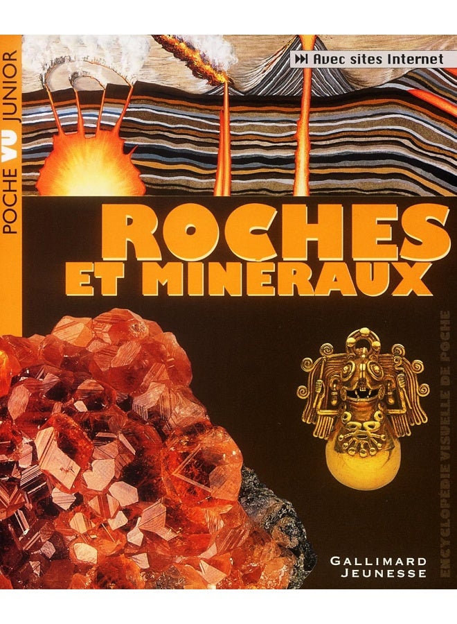 Gallimard Jeunesse Roches et minéraux (Poche VU Junior)