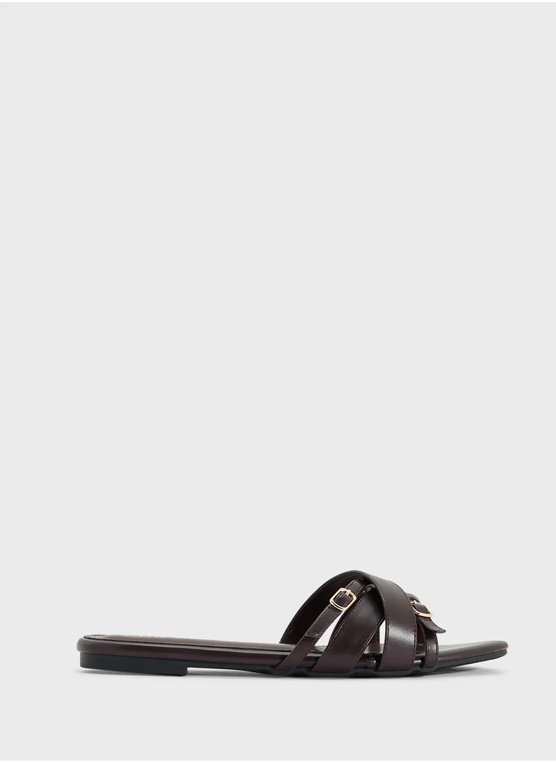 ELLA Crossover Strap Sandal