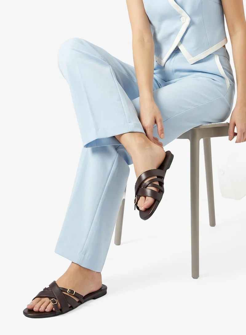 Crossover Strap Sandal