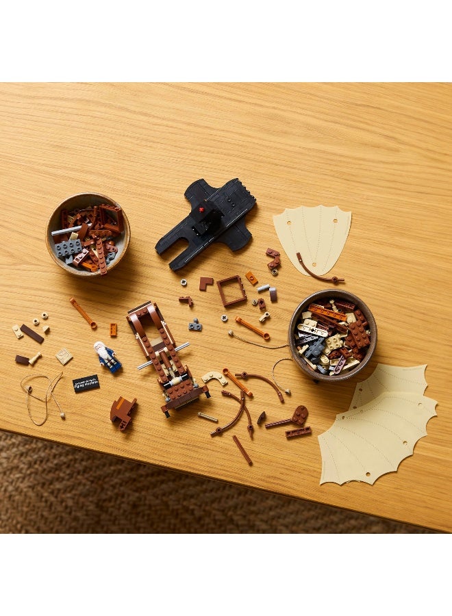LEGO LEGO Icons Leonardo da Vinci’s Flying Machine Desk Decor 10363 Building Set (493 Pieces)  - Image 4
