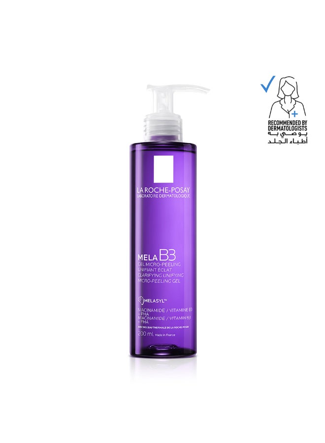 لاروش بوزيه غسول مضاد للبقع الداكنة مع نياسيناميد ميلا بي 3  200مل - Image 1