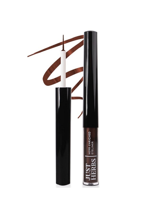 Just Herbs Eyeliner Waterproof And Smudge Proof, Long Lasting Eyeliners 2.5G (Nutty Brown)  - Image 1