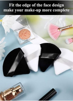 VIUAUAX 12 pcs Powder Puff Face Triangle Makeup Puff for Loose Powder Soft Body Cosmetic Foundation Sponge Mineral Powder Wet Dry Makeup Tool  - Image 5