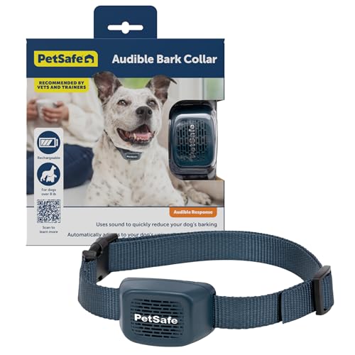 PetSafe Audible Bark Collar - Discourages Excessive Barking - SoundBurst Technology - Waterproof Design - Rechargeable Battery - Fits Dogs Over 8 lbs - Indoor & Outdoor Use - Image 1