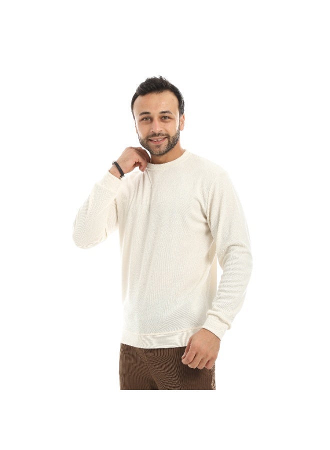 Red Circle Falafel Round Neck Pajamas & Istanbul Lycra Pants men - Image 4