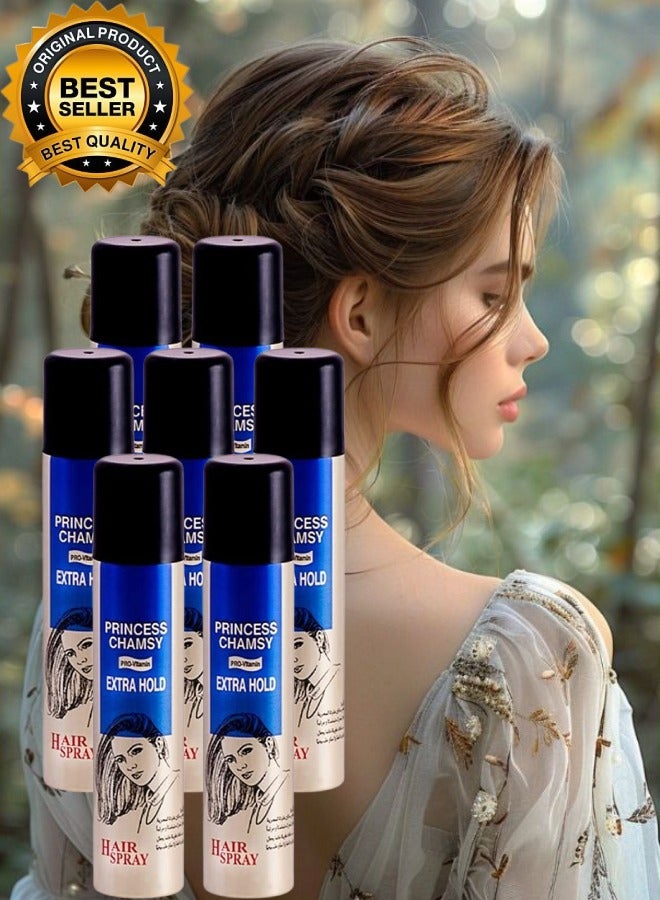 برينسس شامسي 7 قطع بخاخ اكسترا هولد للشعر 300مل - Image 1