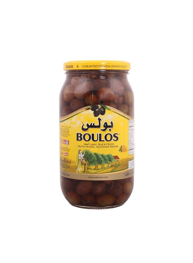 BOULOS Black Olives Extra Zahra